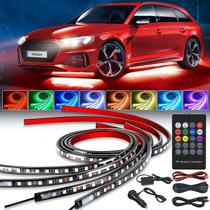 Car Underglow Neon Accent Strip Lights Nilight 252 LEDs RGB