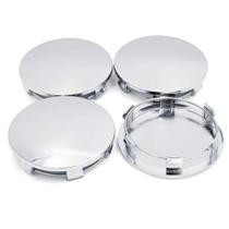 Car Wheel Center Hub Caps Rhinotuning Chrome Silver 83 mm
