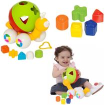 Caracol Baby Didático Colors Com 7 Peças