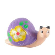 Caracol Molusco em Cerâmica Decorativo de Casa e Jardim