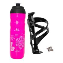 Caramanhola garrafa água bike TSW 550 ml Mod. 02 c/ suporte Caramanhola garrafa água bike TSW 550 ml Mod. 02 c/ suporte