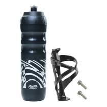 Caramanhola térmica garrafa água bike 550 ml c/ suporte
