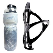 Caramanhola Térmica Ptk 600ml + Suporte Garrafa Ptk Cor:BrancoTamanho:Único