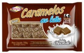 Caramelo ao Leite - Chocolate 700g - Santa Rita - Balas Santa Rita