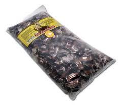 Caramelo de chocolate diet toffee embalagem 1kg hué - unitario