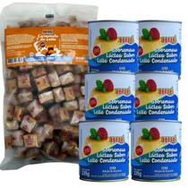 Caramelo de leite 1kg e leite condensado 335g diet - kit 7 unidades Caramelo de leite 1kg e leite condensado 335g diet - kit 7 unidades
