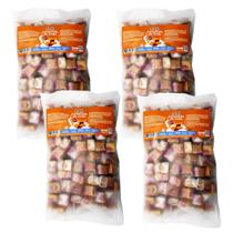 Caramelo de leite diet puro embalagem 1kg hué - kit 4 unidades