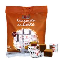 Caramelo de leite diet puro pacote 100g hué - unitario Caramelo de leite diet puro pacote 100g hué - unitario
