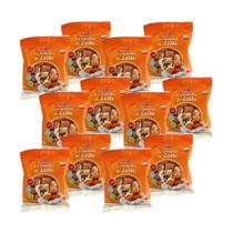 Caramelo de leite diet puro pacote 100g - kit 12 und