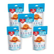 Caramelo My Toffee Zero Lactose, Diet Leite Riclan contendo 5 unidades de 52g cada