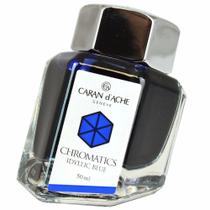 Caran D'Ache Chromatics Tinta Para Caneta Tinteiro, Azul (Idyllic Blue), 50 ml