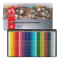 Caran D'Ache Lápis de Cor Pablo 40 Cores, 40 Cores