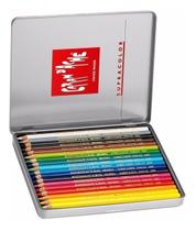 Caran DAche Lápis de Cor Aquarelável Supracolor 18 Cores