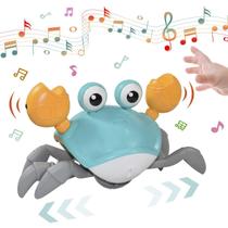 Caranguejo Brinquedo Musical com Som e Luz a Pilha