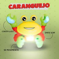 Caranguejo que se Movimenta com Luzes e Sons Brinquedo Criança bebê - Toys & Toys