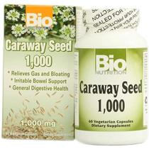 Caraway Seed 1000 UI 60 CÁPSULAS VEGETAIS da Bio Nutrition Inc (pacote com 6)