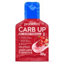 Carb Up Probiótica Gel Super Fórmula Sabor Morango Silvestre Sachê 30g