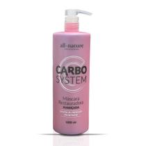 Carbocisteína All Nature Escova Progressiva Carbo System Selagem Profissional 1000ml Carbocisteína All Nature Escova Progressiva Carbo System Selagem Profissional 1000ml