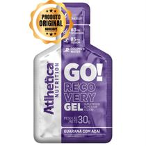 Carboidrato em Gel Go! Recovery Atlhetica Nutrition - Cx com 10 Sachês de 30g