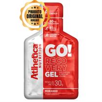 Carboidrato em Gel Go! Recovery Atlhetica Nutrition - Cx com 10 Sachês de 30g