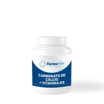 Carbonato de cálcio + vitamina d3 1000ui - 60caps - farmasite