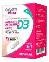 Carbonato De Cálcio + Vitamina D3 Calcium Maxx Com 60 Cáps