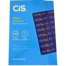 Carbono Filme Azul CX C/100fl Sertic