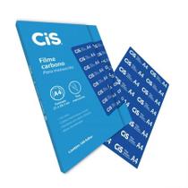 Carbono filme azul para manuscrito A4 caixa com 100 folhas - Cis