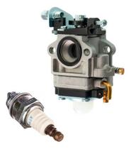 Carburador C/vela Roçadeira Importada 23cc A 53 Cc Universal