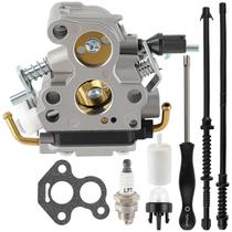 Carburador Carbbia 506450501 com kit de ajuste para motosserra Husqvarna