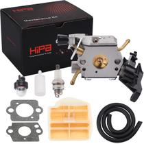Carburador com Kit de Manutenção para Motosserras Husqvarna 445, 445E, 450 e 450E