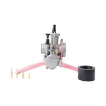 Carburador Universal Para Motocicletas De Corrida PWK Mikuni OKO Flat Side ATV Yamaha 21-34mm