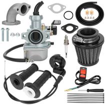 Carburador YOXUFA PZ22 22 mm com cabo de aceleração de 7/8" 125cc