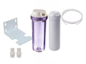 Carcaça 10 Transparente Com Suporte + Cartucho Recarregável Carcaça 10 Transparente Com Suporte + Cartucho Recarregável