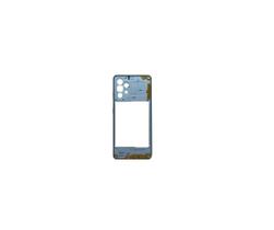 Carcaça Aro Lateral Compatível Para Galaxy A32 A325 Cor:Branco/Prata Carcaça Aro Lateral Compatível Para Galaxy A32 A325 Cor:Branco/Prata