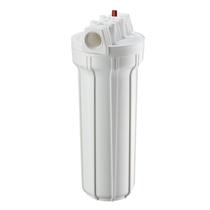 Carcaça Branca de 10" De Altura - Conexão 3/4" Com Alívio e Nervura