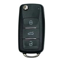 Carcaça Canivete Kd Modelo Volkswagen 3 Botões Carcaça Canivete Kd Modelo Volkswagen 3 Botões