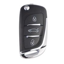 Carcaça Canivete Kd Nb 11 Modelo Peugeot 3 Botões Carcaça Canivete Kd Nb 11 Modelo Peugeot 3 Botões