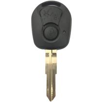 Carcaça Capa Chave 2 Botões Ssangyong Modelo Original Kyron Actyon + Logo Emblema Lamina Virgem