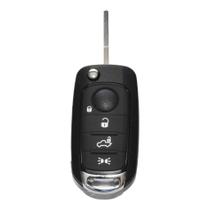 Carcaça Capa Chave Canivete Fiat Argo Toro Cronos com 4 Botões Carcaça Capa Chave Canivete Fiat Argo Toro Cronos com 4 Botões