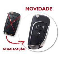 Carcaça Capa Chave Canivete GM Sonic Onix S10 Spin Cruze - Forte
