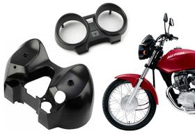 Carcaça Capa Painel Preta Superior Inferior Honda Cg Titan Cargo 150 De 2004 Ate 2008 Carcaça Capa Painel Preta Superior Inferior Honda Cg Titan Cargo 150 De 2004 Ate 2008