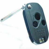 Carcaça Chave Canivete Adaptação Honda New Civic City Crv Accord Fit 3 Botões Emborrachados Emlema Carcaça Chave Canivete Adaptação Honda New Civic City Crv Accord Fit 3 Botões Emborrachados Emlema