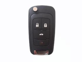Carcaça chave canivete chevrolet malibu 4 botoes