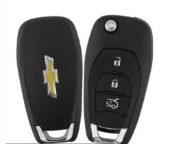 Carcaça Chave Canivete Chevrolet Onix 3 Botões Cruze Modelo Novo Carcaça Chave Canivete Chevrolet Onix 3 Botões Cruze Modelo Novo