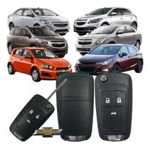 Carcaça Chave Canivete Chevrolet Onix Prisma Cobalt Spin