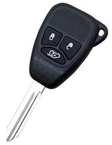 Carcaça Chave Canivete Dodge 3 Botões Reposição Automotiva Carcaça Chave Canivete Dodge 3 Botões Reposição Automotiva