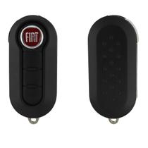 Carcaça Chave Canivete Fiat 500 Novo Palio Uno Strada Siena Mobi Bravo 3 Botões