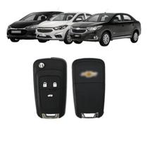 Carcaça Chave Canivete GM Cobalt Prisma Sonic Spin Tracker Cruze Onix 2012 A 2019