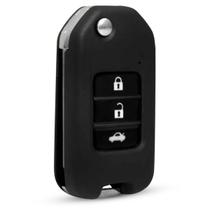 Carcaça Chave Canivete Honda Civic Fit City Hr-v Cr-v 2005 a 2019 3 botões Lamina G